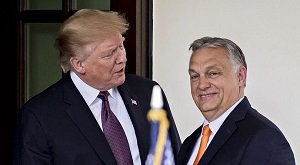 Подстилка Орбан озвучивает Трампа?... Или Путина?